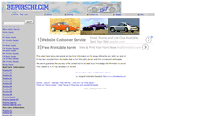 Desktop Screenshot of bigporsche.com