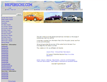 Tablet Screenshot of bigporsche.com